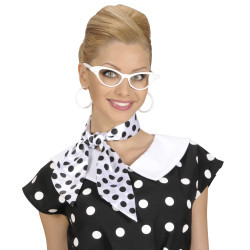 Čelenka puntíkatá retro